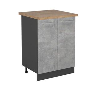 Vicco SPODNÍ SKŘÍŇKA KUCHYŇSKÉ LINKY R-Line Beton 60 cm , PD Dub obraz