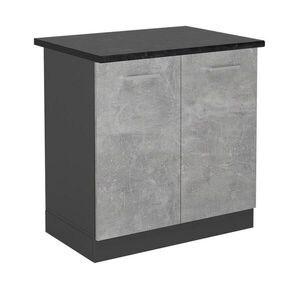 Vicco SKŘÍŇKA POD DŘEZ R-Line Beton 80 cm , PD Antracit obraz