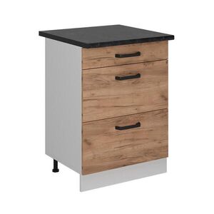 Vicco SPODNÍ SKŘÍŇKA KUCHYŇSKÉ LINKY R-Line Zlatý mocný dub 60 cm PD Antracit obraz