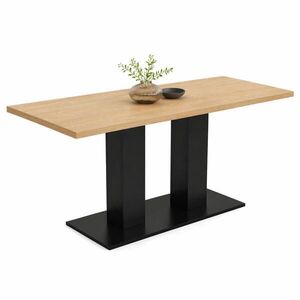 STILVORA JÍDELNÍ STŮL v přírodní barvě, rozkládací, pro 6–8 osob, zesílená deska, minimalistický styl, 140–180 × 70 × 75 cm obraz