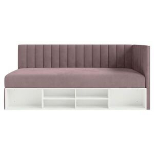 Selsey POSTEL PRO MLÁDEŽ Ventrio fialová sametový potah Easy-Clean 90x200 cm obraz