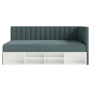 Selsey POSTEL PRO MLÁDEŽ Ventrio modrošedá sametový potah Easy-Clean 90x200 cm obraz
