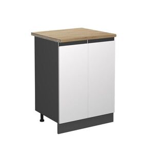 Vicco SPODNÍ SKŘÍŇKA KUCHYŇSKÉ LINKY R-Line Bílá 60 cm , PD Dub obraz