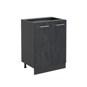 Vicco SPODNÍ SKŘÍŇKA KUCHYŇSKÉ LINKY R-Line Černý beton 60 cm bez pracovní desky obraz