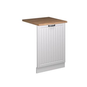 Vicco ČELNÍ PANEL MYČKY Fame-Line Bílý venkovský dům 60 cm , PD Dub obraz