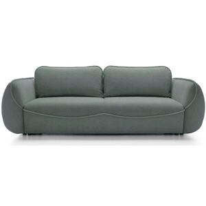 Selsey TŘÍMÍSTNÁ POHOVKA Cutie šalvějový velur Easy Clean obraz