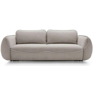 Selsey TŘÍMÍSTNÁ POHOVKA Cutie béžový velur Easy Clean obraz