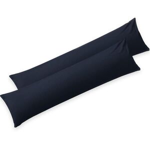 Blumtal POVLAK na polštář Agneta 40/145 cm, sada 2 ks, 100% bavlna, Tmavě modrá obraz