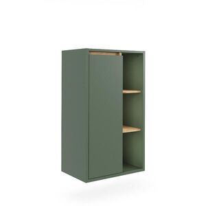 Vicco MIDI SKŘÍŇKA Viola Zelená/umělecká 50 x 86 cm s otevřenými policemi obraz