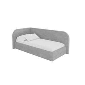 ALTDECOR JEDNOLŮŽKOVÁ POSTEL pro mládež s úložným prostorem, vpravo - JAXY 80x200 šedá obraz