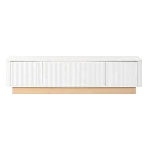 Urban Meuble TV STOLEK dekor dub a lamelový design obraz