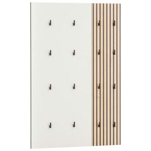 MID.YOU ŠATNÍ PANEL, barvy dubu, béžová, 73, 5/109/2, 6 cm obraz