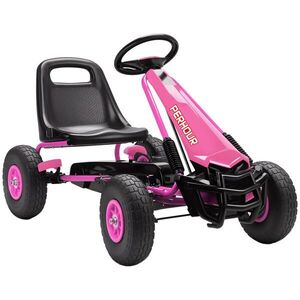AIYAPLAY GOKART, šlapací autíčko s ruční brzdou, nastavitelným sedadlem, jízdou vpřed a vzad obraz