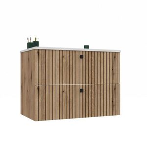 RAUMHIRSCH FURNITURE SKŘÍŇKA POD UMYVADLO dub 80/59/47 obraz
