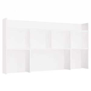 RAUMHIRSCH FURNITURE POLIČKA NA PSACÍ STŮL Bílá 128/70/18 obraz