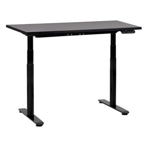 Beliani PSACÍ STŮL černý 120/72 cm elektrický výškově nastavitelný Destin IV obraz