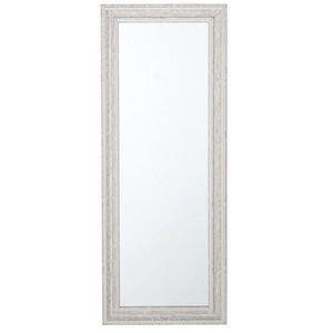 Beliani NÁSTĚNNÉ ZRCADLO béžové/stříbrné obdélníkové 50/130 cm Vertou obraz