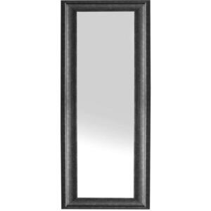 Beliani NÁSTĚNNÉ ZRCADLO černé obdélníkové 51/141 cm Lunel obraz