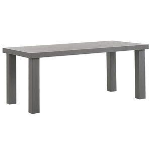 Beliani ZAHRADNÍ STŮL Beton šedý matný 180/90 cm Taranto obraz