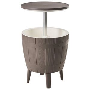 Beliani CHLADICÍ BAR 49/49 cm Taupe Silg obraz