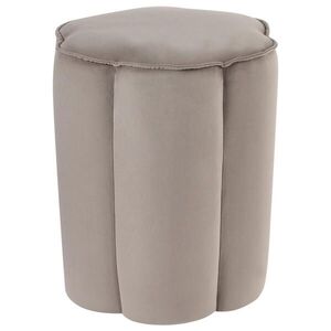 Beliani PUF Taupe Tappen obraz