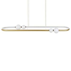 Beliani ZÁVĚSNÁ LAMPA Feale 22/105/160 cm obraz