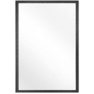 Beliani NÁSTĚNNÉ ZRCADLO černé obdélníkové 60/90 cm Morlaix obraz