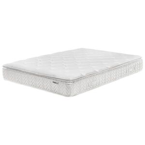 Beliani MATRACE S KAPSOVÝMI PRUŽINAMI A PAMĚŤOVOU PĚNOU H2/3 Střední 140/200 cm Luxus obraz