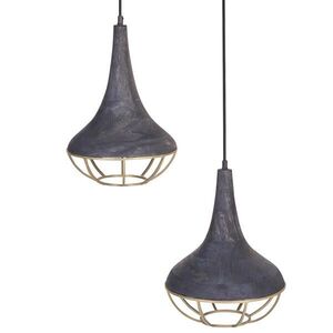 Beliani ZÁVĚSNÉ SVÍTIDLO Bagmati 36/36/150 cm obraz