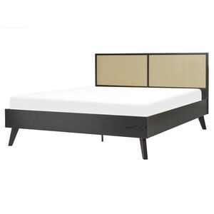 Beliani POSTEL 160/200 cm Černá Monpazier obraz