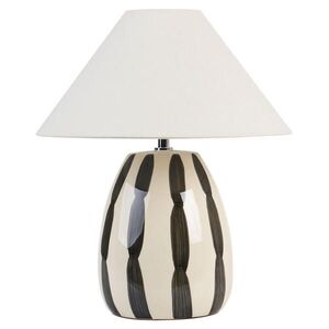 Beliani STOLNÍ LAMPA Béžová Luchetti obraz