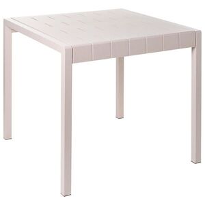 Beliani ZAHRADNÍ STŮL 81/84 cm Béžový Bartica obraz