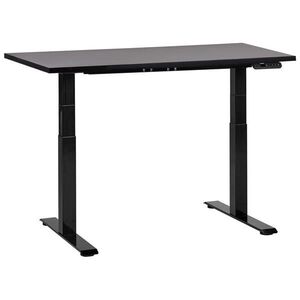 Beliani PSACÍ STŮL černý 120/72 cm elektrický výškově nastavitelný Destin III obraz