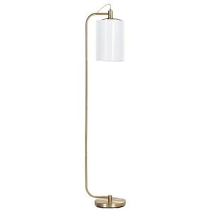 Beliani STOJACÍ LAMPA Kupfer/Bílá Liberia obraz
