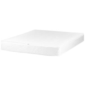 Beliani POVLAK NA VODNÍ POSTEL 140/200 cm Bílý Pure obraz