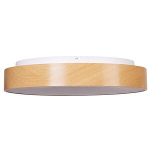 Beliani LED STROPNÍ LAMPA Světlejší Odstín dřeva Bragoto obraz