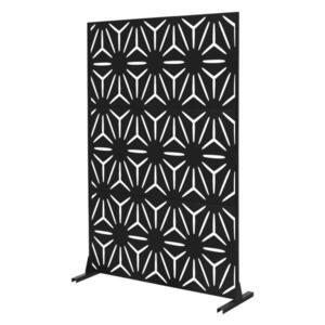 ML-DESIGN KOVOVÝ PARAVÁN Torino 120x180 cm černý z oceli obraz