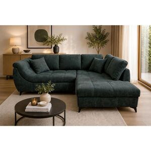 P & B ROHOVÁ SEDAČKA, textil, zelená obraz