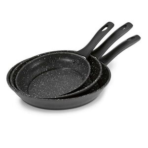 BRATMAXX SADA PÁNVÍ nepřilnavý povrch PTFE 3dílné 20/24/28 cm obraz