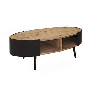 Vicco KONFERENČNÍ STŮL Lofta Černá 120 x 60 cm obraz