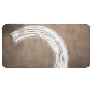 OnlyWow KOUPELNOVÁ PŘEDLOŽKA Barva - hnědá - Japandi 120x60 cm obraz