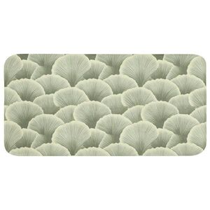 OnlyWow KOUPELNOVÁ PŘEDLOŽKA Vějíř - list - zelený 120x60 cm obraz