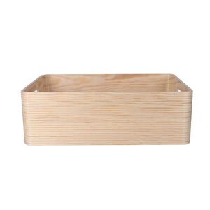 Ambia Home KOŠ DO REGÁLU, přírodní barvy obraz