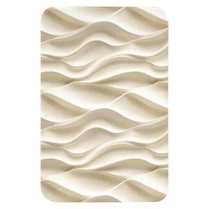 OnlyWow WC PŘEDLOŽKA Linie - Vlnité - Krémové 40x60 cm obraz