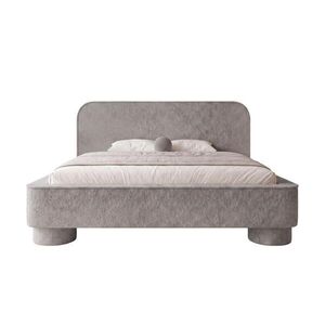Fedve POLSTEROVÁ POSTELOVÁ SOUPRAVA SALNUK 140x200 cm, Taupe obraz