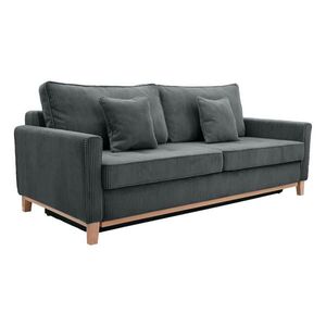 Fedve SOFA AVERIS s funkcí spaní, Tmavě šedá obraz