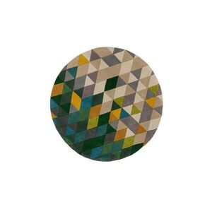 Flair Rugs VLNĚNÝ KOBEREC, 160 cm zelená, vícebarevná obraz
