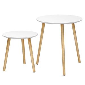 Boxxx SADA STOLKŮ, bílá, barvy borovice obraz