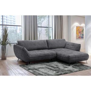 MID.YOU ROHOVÁ SEDAČKA, textil, antracitová obraz
