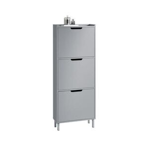 SoBuy BOTNÍK se třemi dveřmi 50x19x129cm Minimalistický obraz